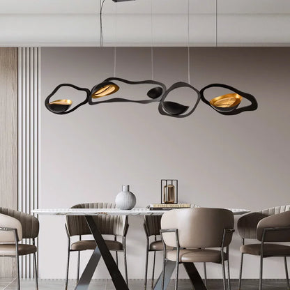 The Orbital Gleam Pendant Light Chandelier