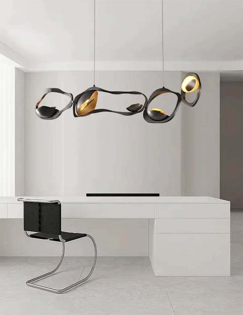 The Orbital Gleam Pendant Light Chandelier