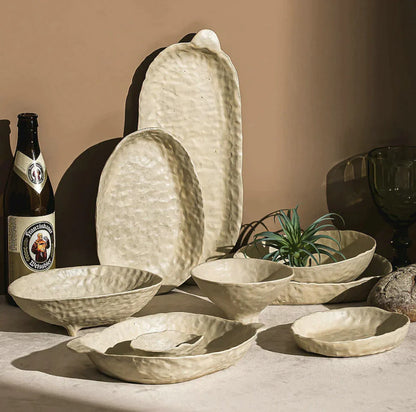 Keiko handcrafted stoneware dinner set